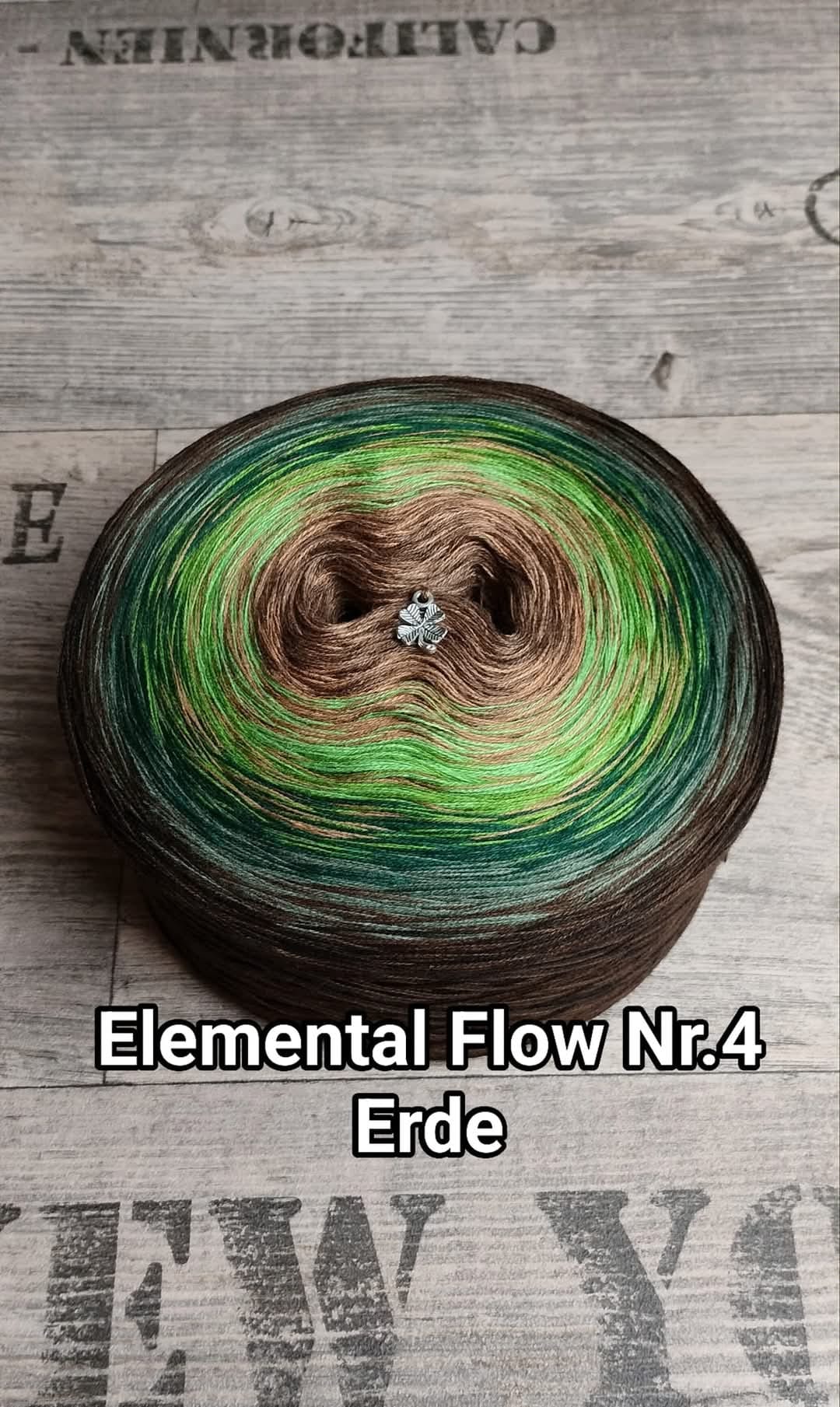 Bobbel "Elemental Flow Nr. 4" Erde
