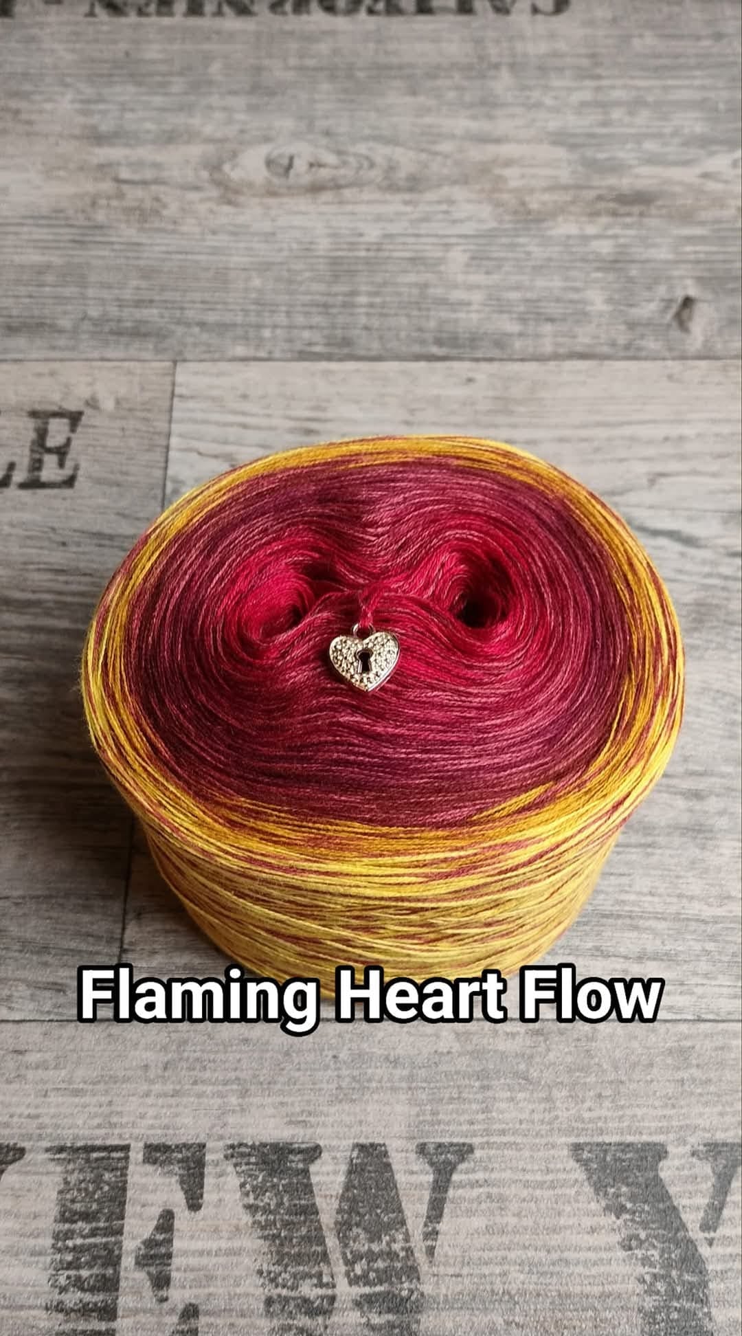 Bobbel "Flaming Heart Flow"