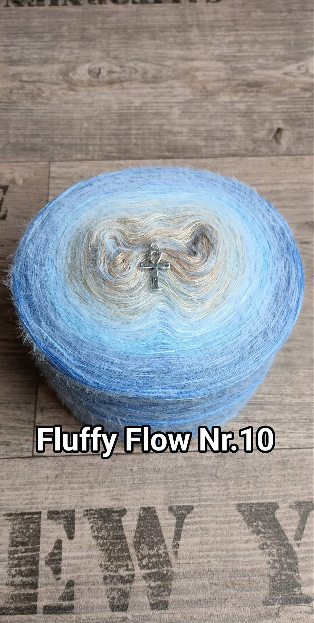 Bobbel "Fluffy Flow Nr. 10"