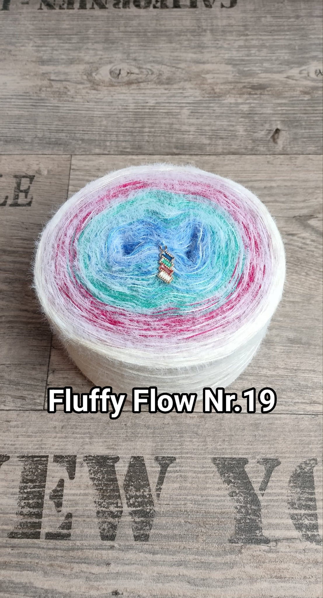 Bobbel "Fluffy Flow Nr. 19"