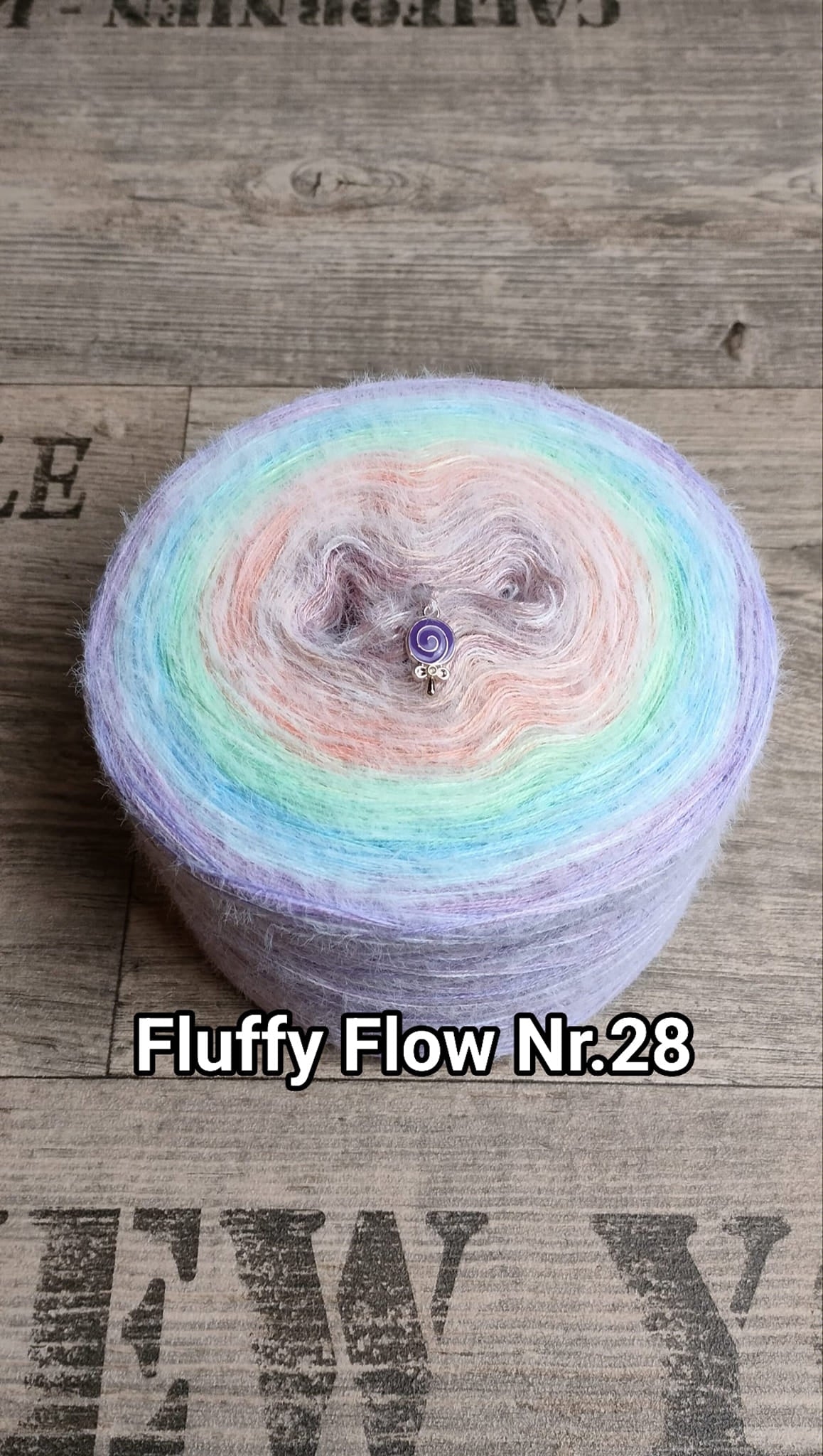Bobbel "Fluffy Flow Nr. 28"