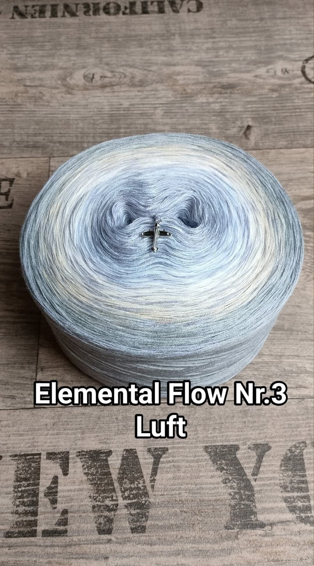 Bobbel "Elemental Flow Nr. 3" Luft