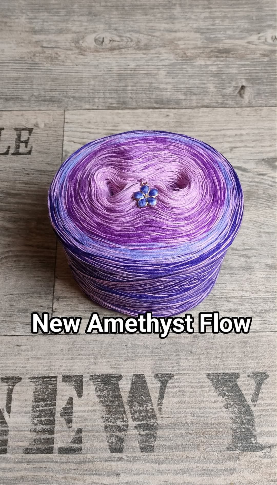 Bobbel "New Amethyst Flow"