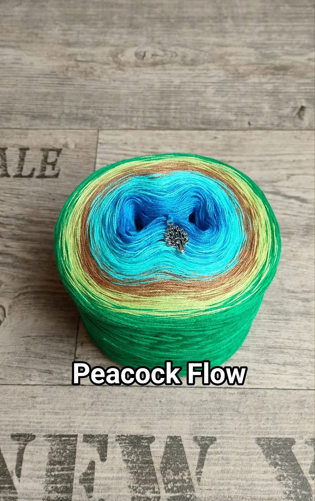 Bobbel "Peacock Flow" 1 x 1.000/3