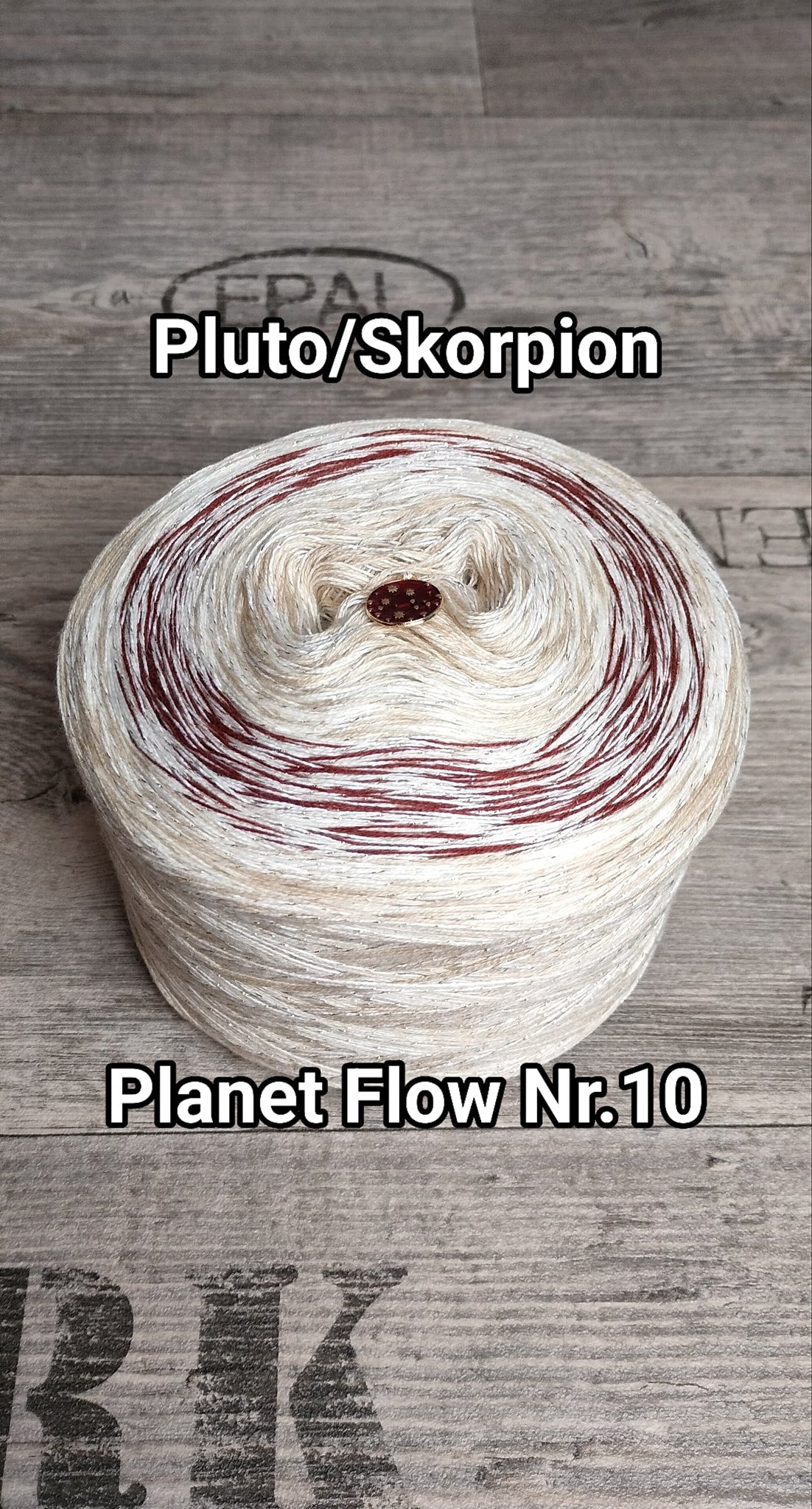 Bobbel "Planet Flow Nr. 10" Pluto/Skorpion