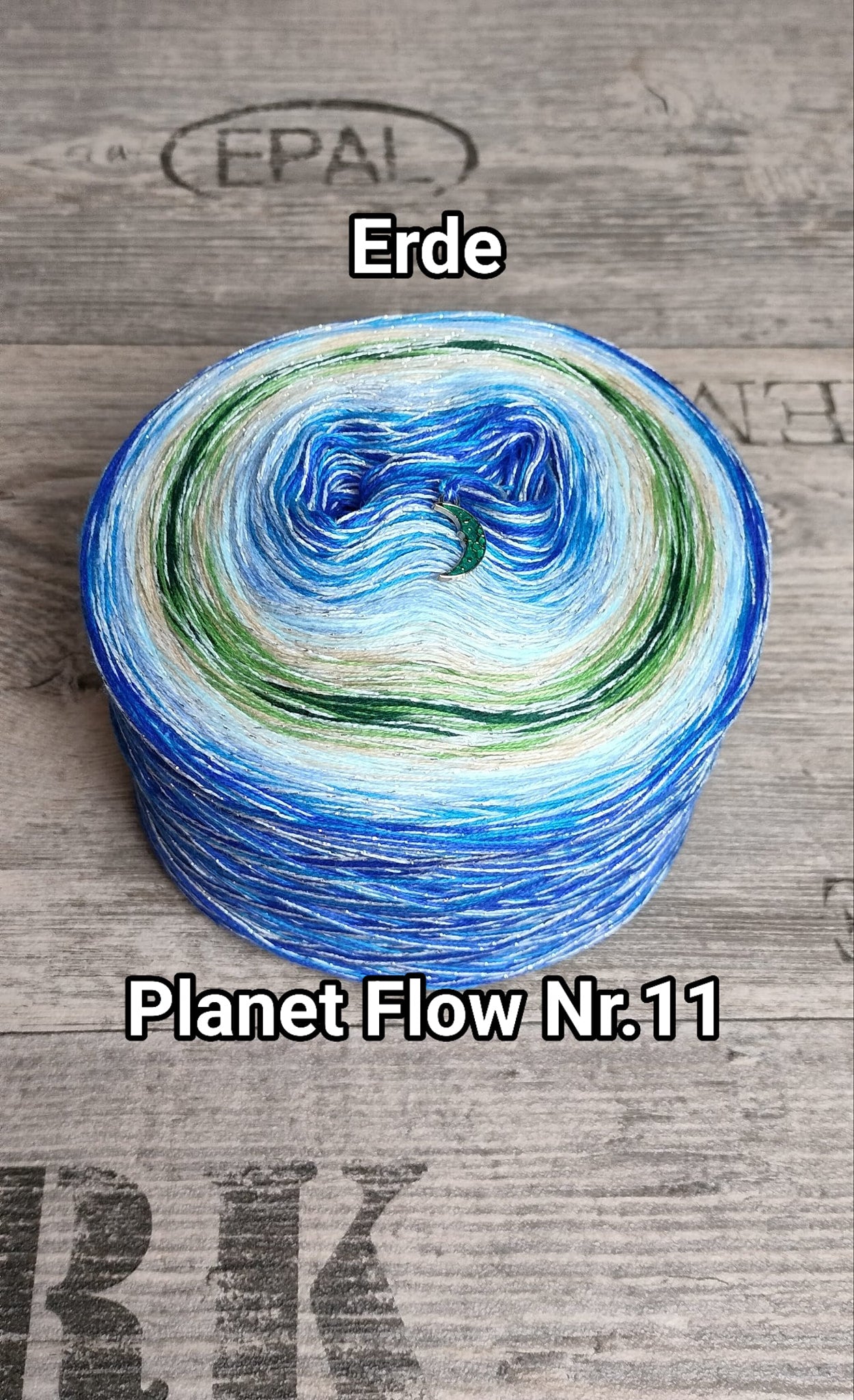 Bobbel "Planet Flow Nr. 11" Erde