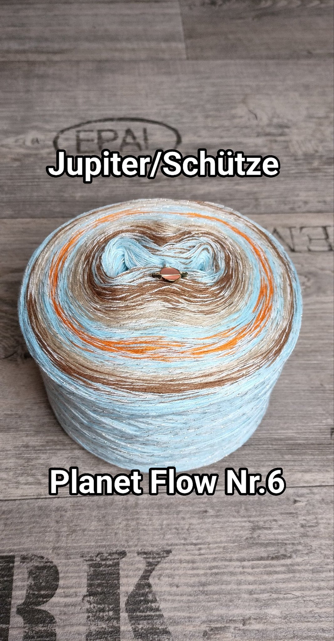 Bobbel "Planet Flow Nr. 6" Jupiter/Schütze