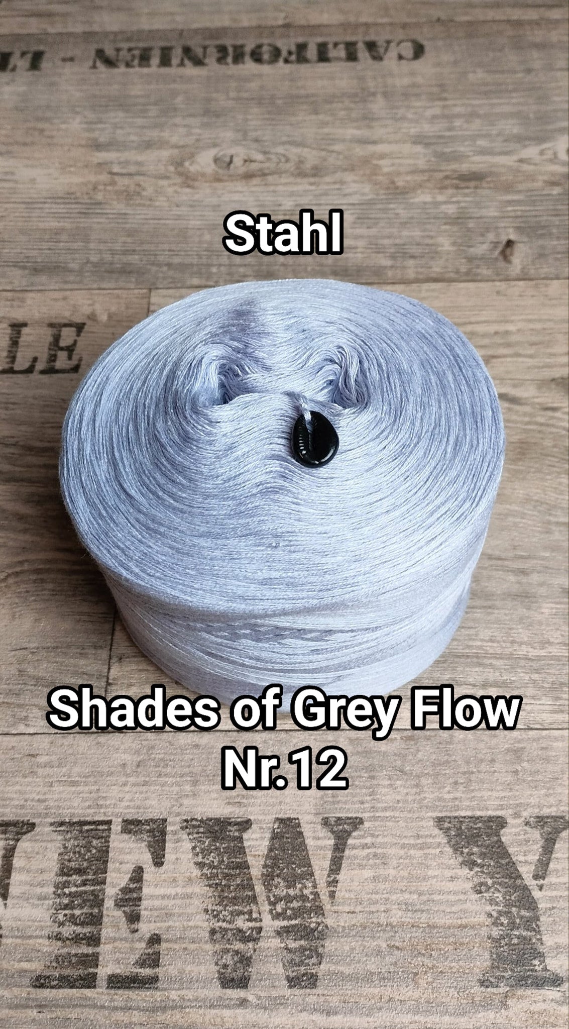 Bobbel "Shades of Grey Flow Nr. 12"