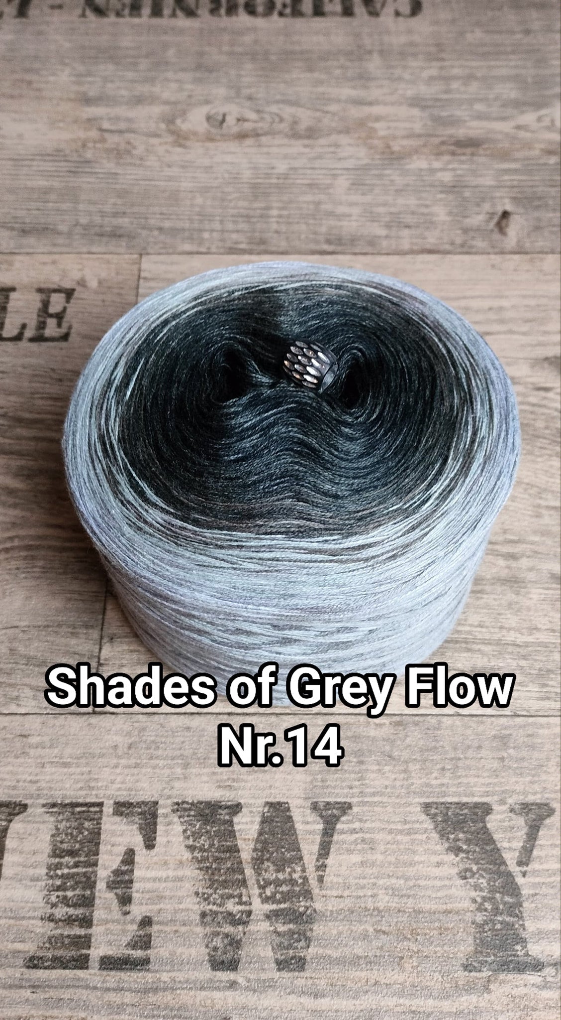 Bobbel "Shades of Grey Flow Nr. 14"