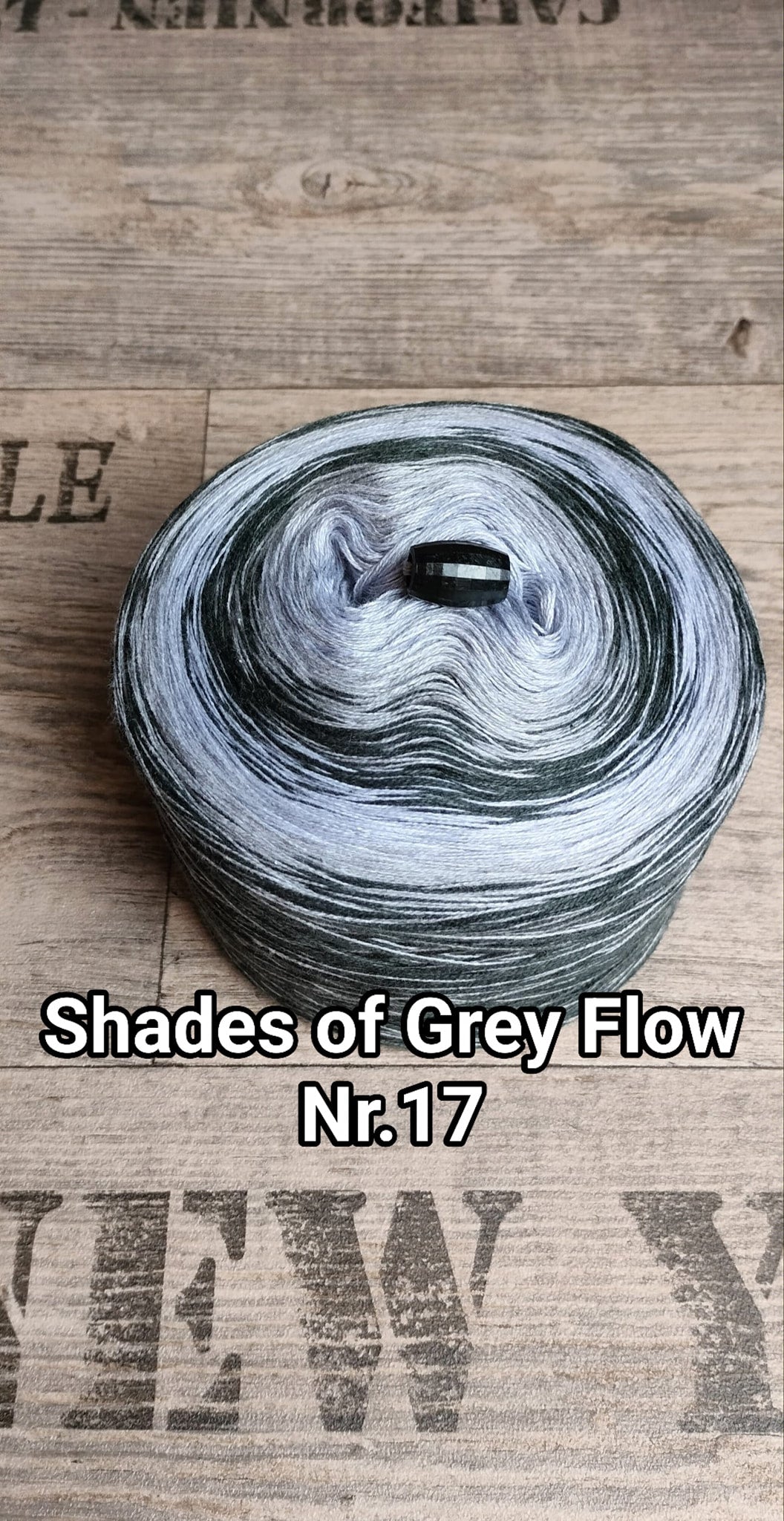 Bobbel "Shades of Grey Flow Nr. 17"