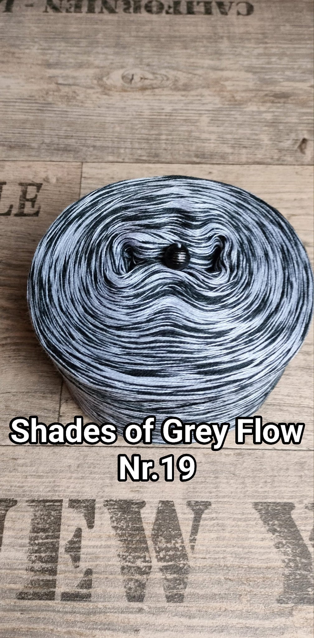 Bobbel "Shades of Grey Flow Nr. 19"