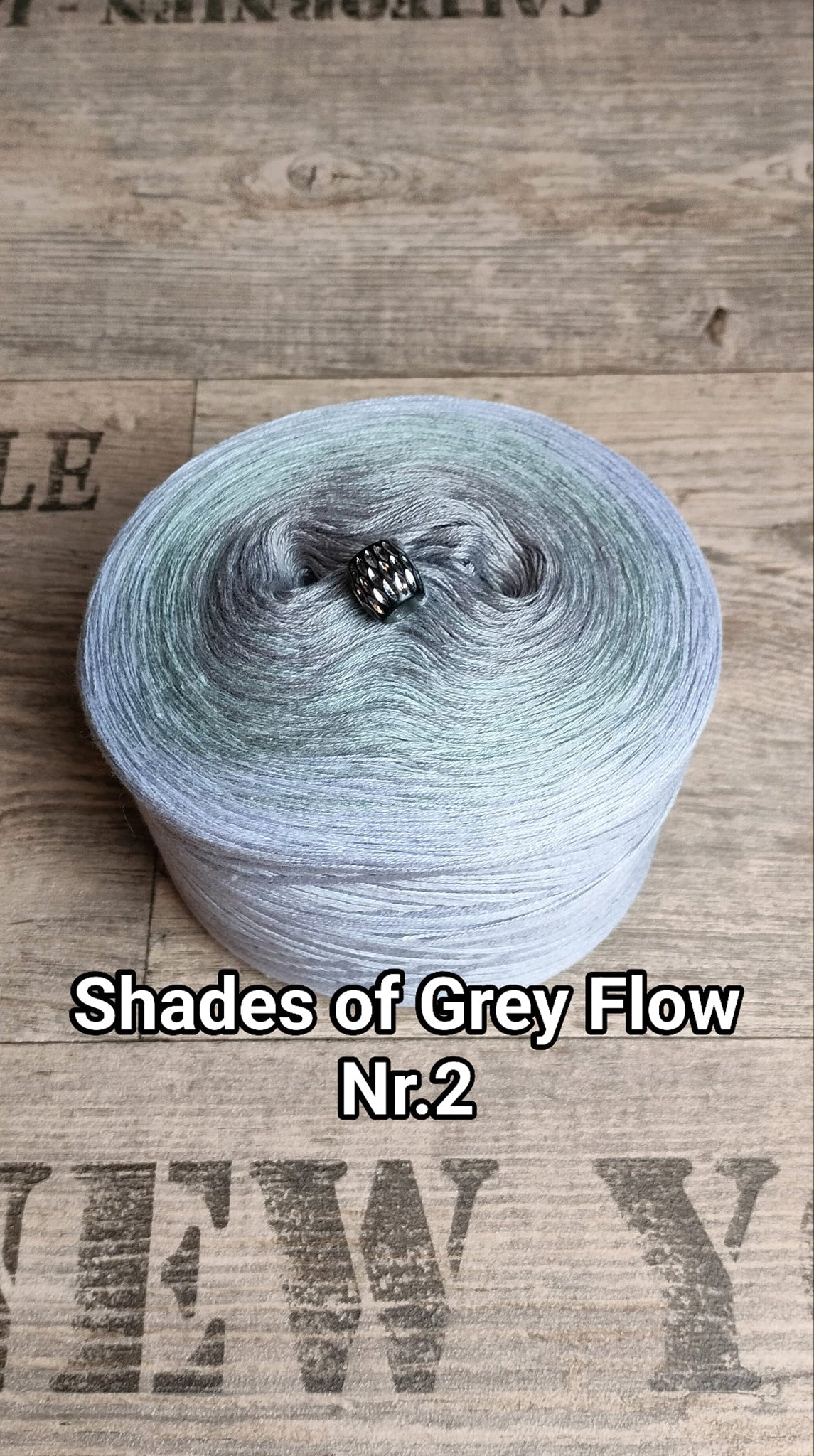 Bobbel "Shades of Grey Flow Nr. 2"