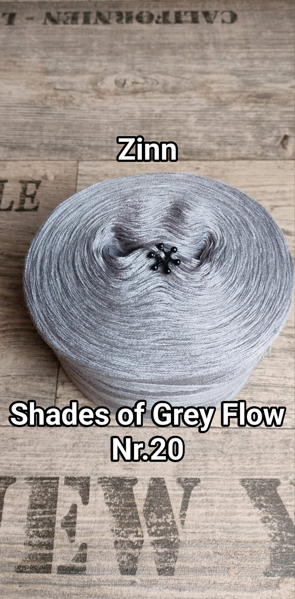 Bobbel "Shades of Grey Flow Nr. 20"