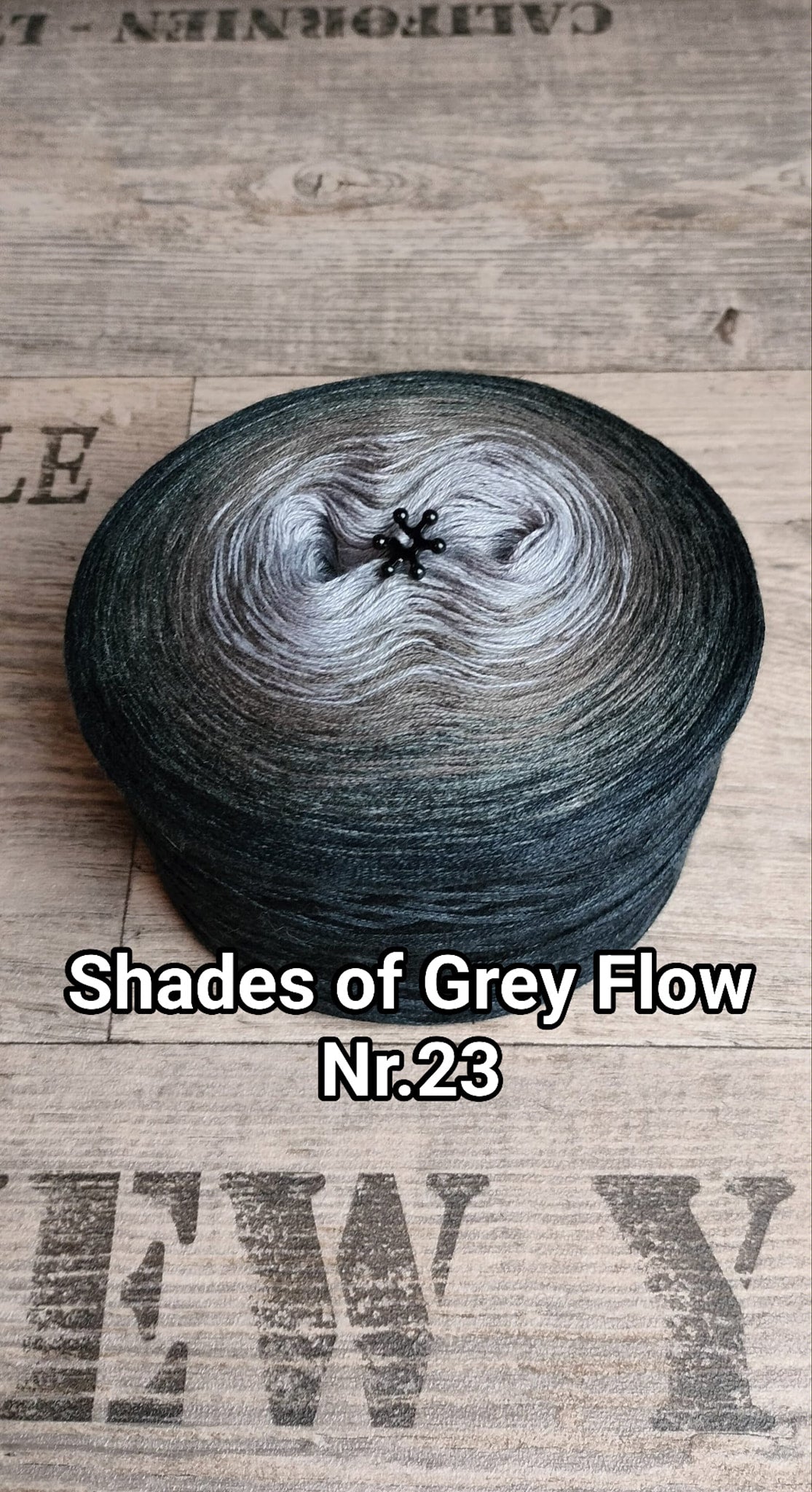 Bobbel "Shades of Grey Flow Nr. 23"