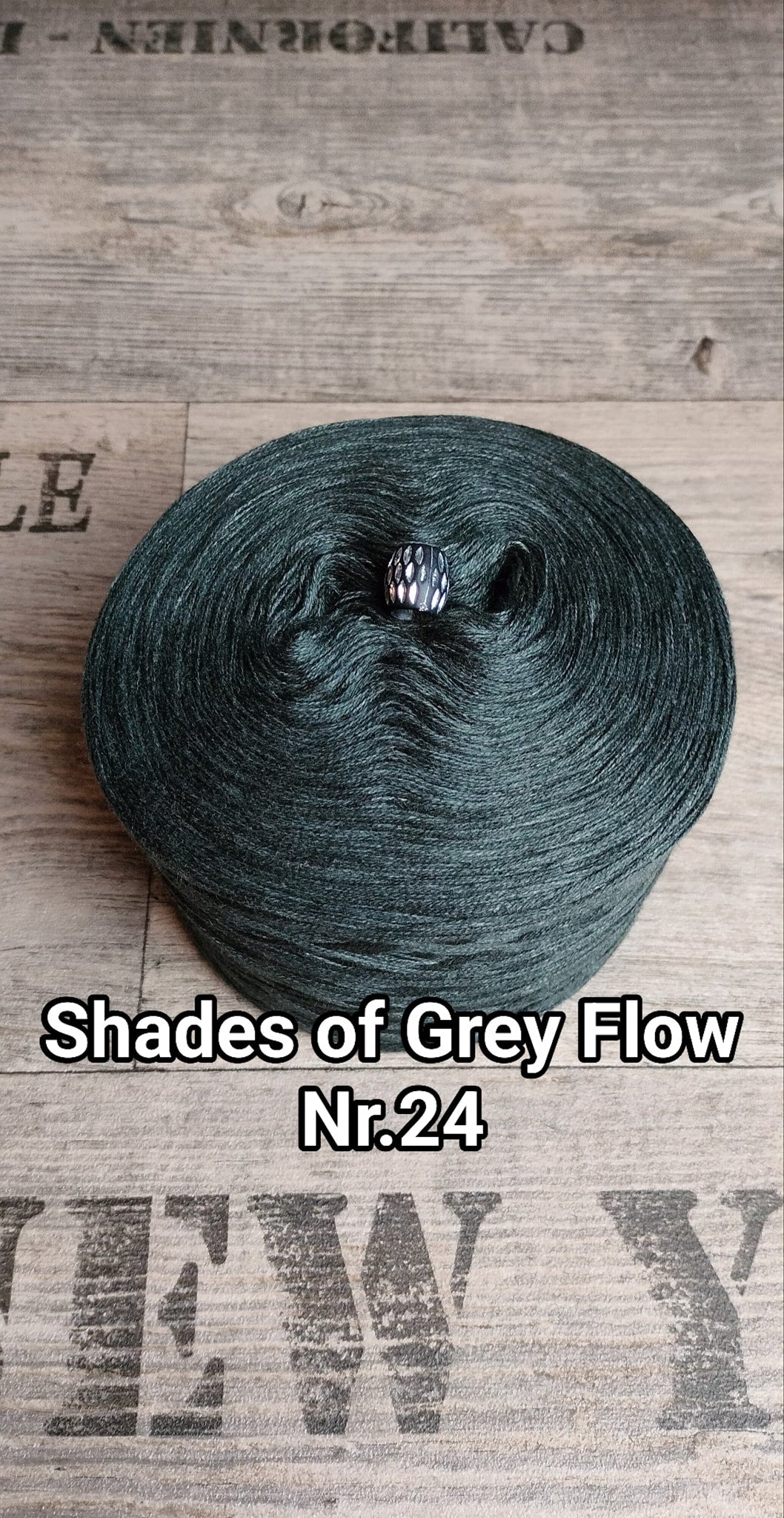 Bobbel "Shades of Grey Flow Nr. 24"