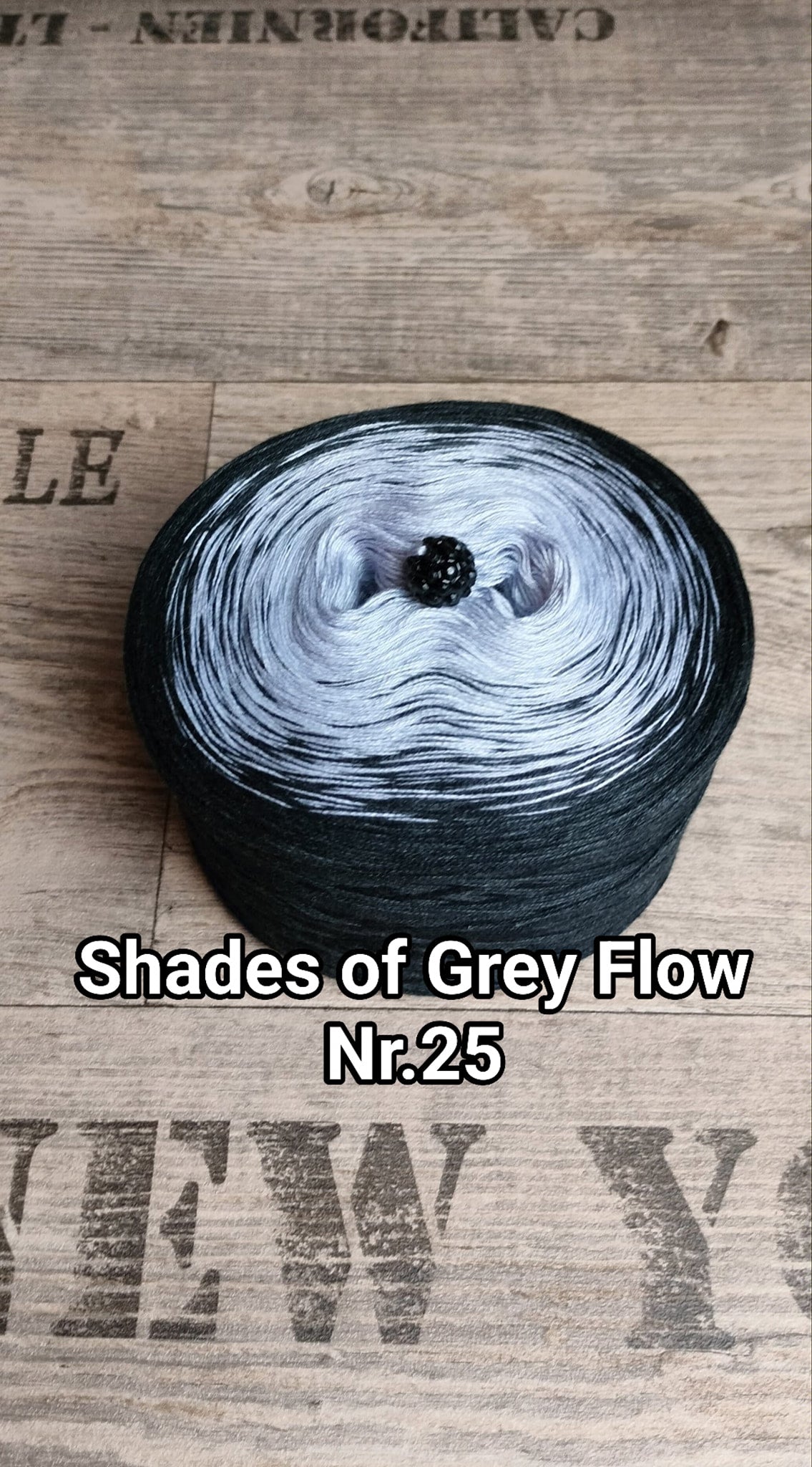 Bobbel "Shades of Grey Flow Nr. 25"