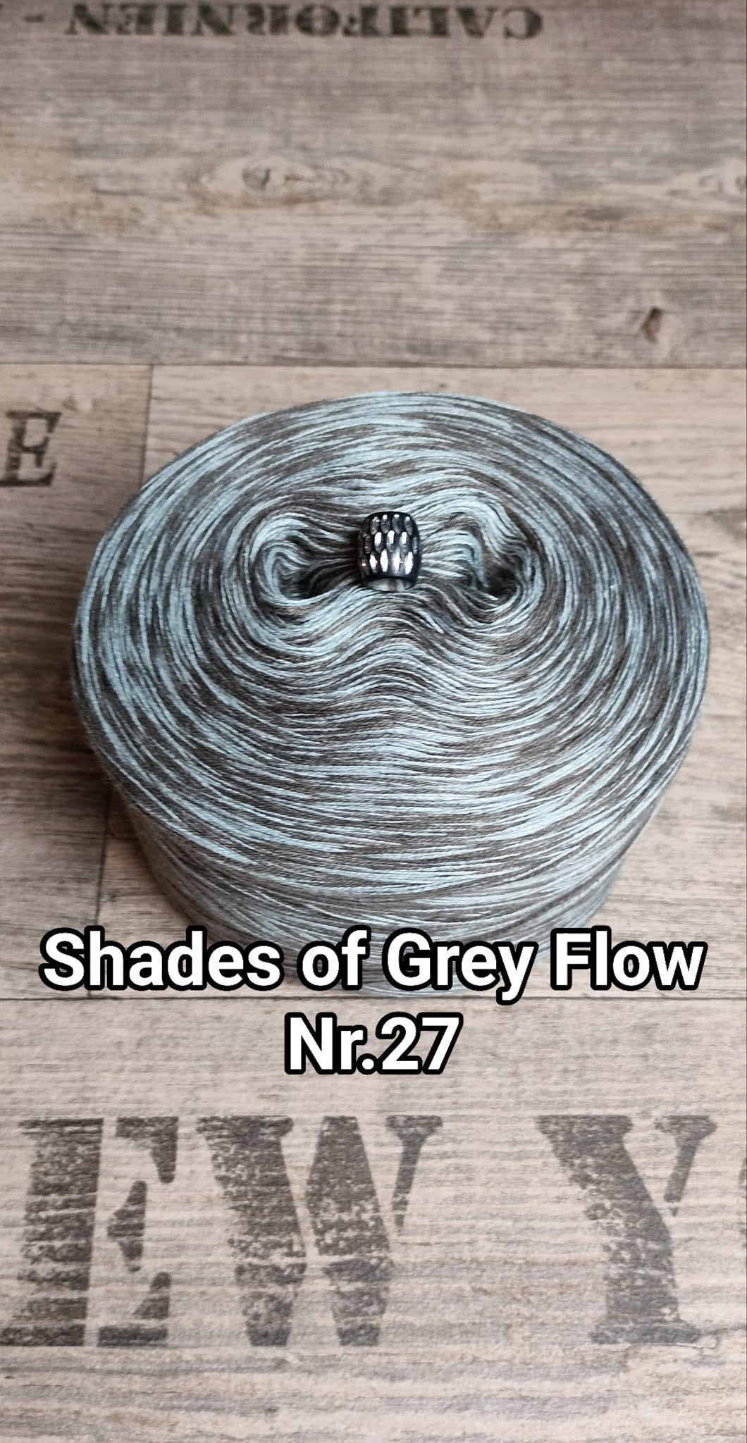 Bobbel "Shades of Grey Flow Nr. 27"