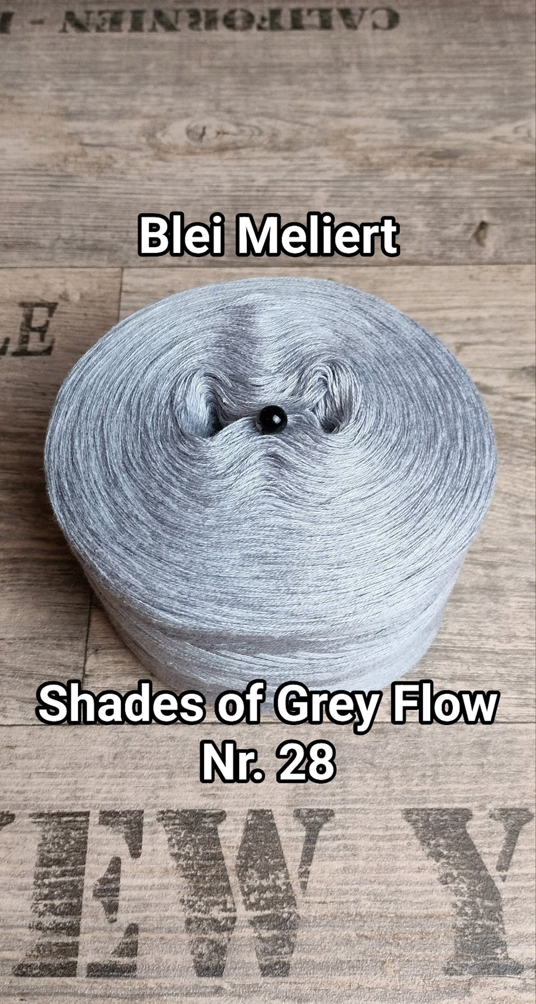 Bobbel "Shades of Grey Flow Nr. 28"