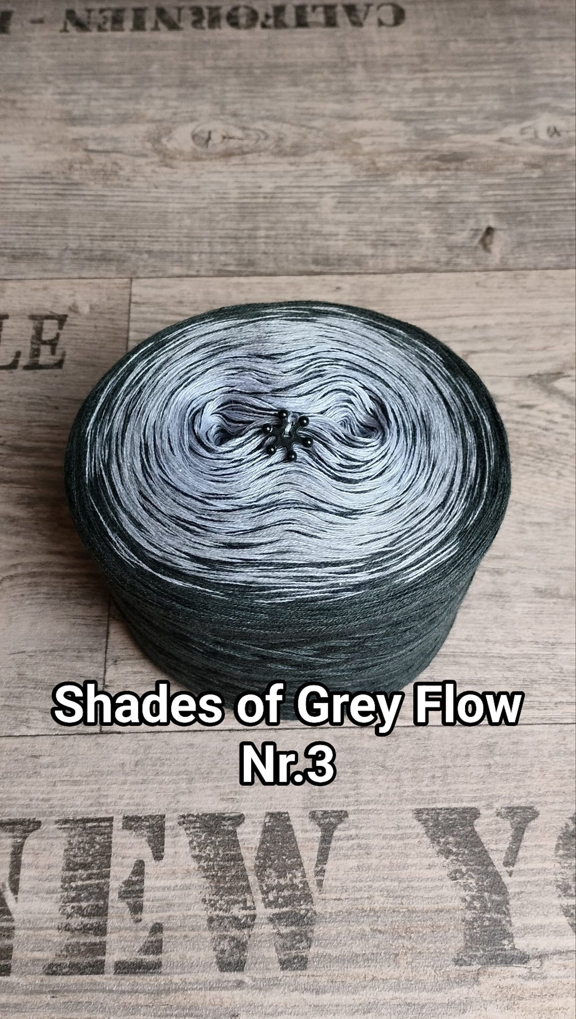 Bobbel "Shades of Grey Flow Nr. 3"