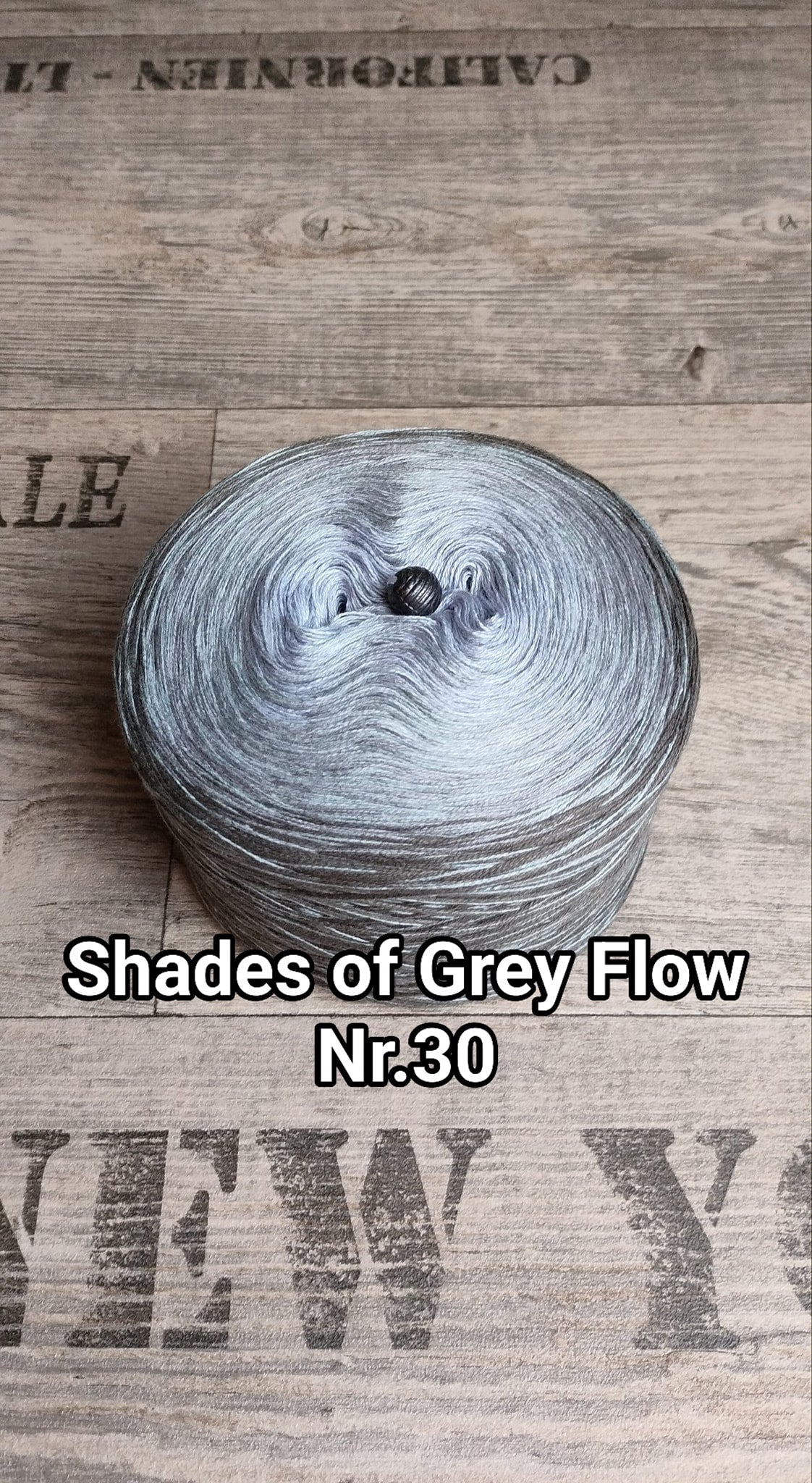 Bobbel "Shades of Grey Flow Nr. 30"