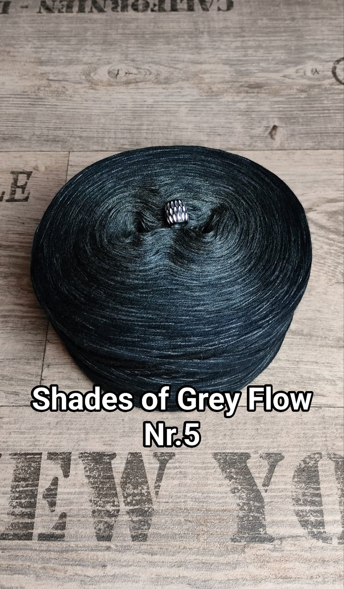 Bobbel "Shades of Grey Flow Nr. 5"