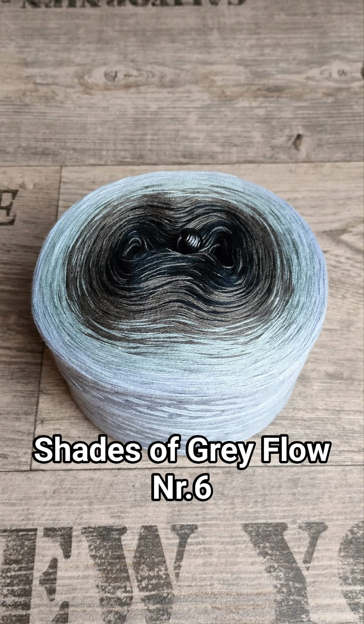 Bobbel "Shades of Grey Flow Nr. 6"