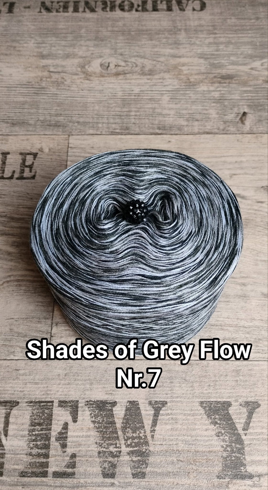 Bobbel "Shades of Grey Flow Nr. 7"