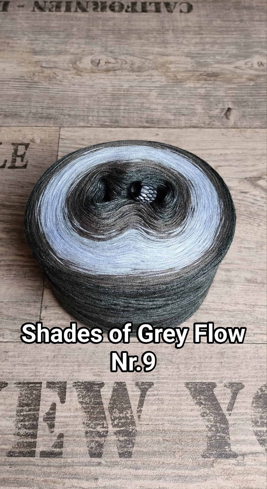 Bobbel "Shades of Grey Flow Nr. 9"