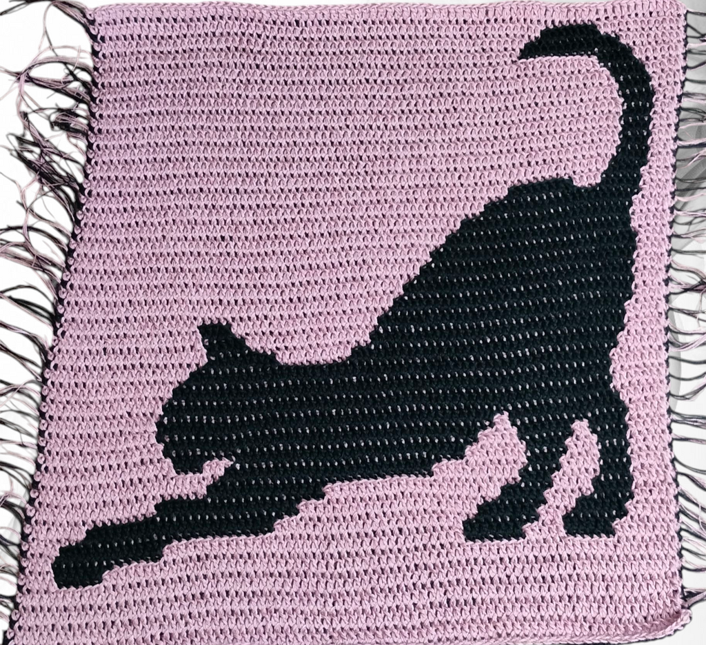 Bobbel Set für Cat Silhouette Flow Mosaik Anleitung