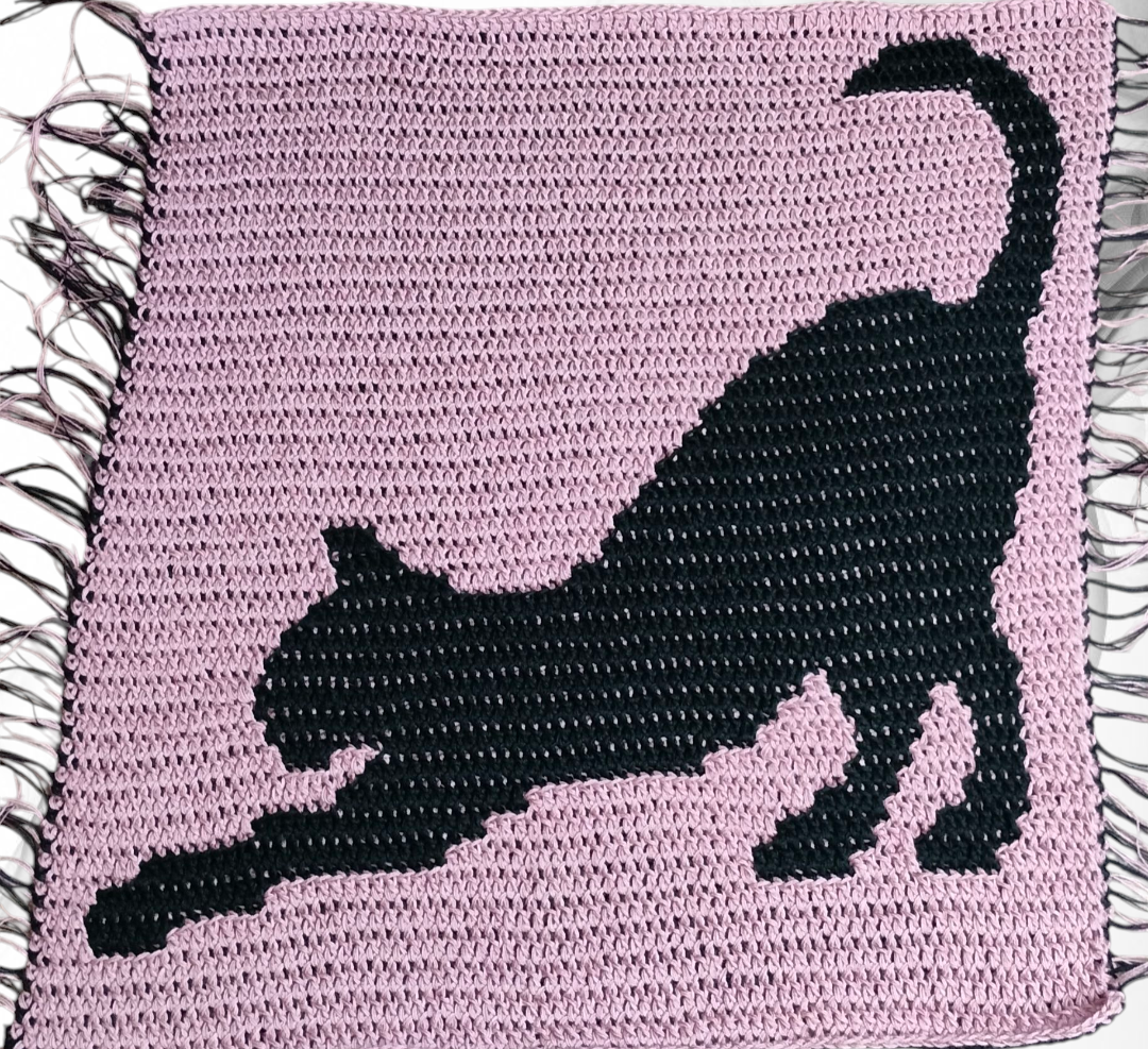 Bobbel Set für Cat Silhouette Flow Mosaik Anleitung