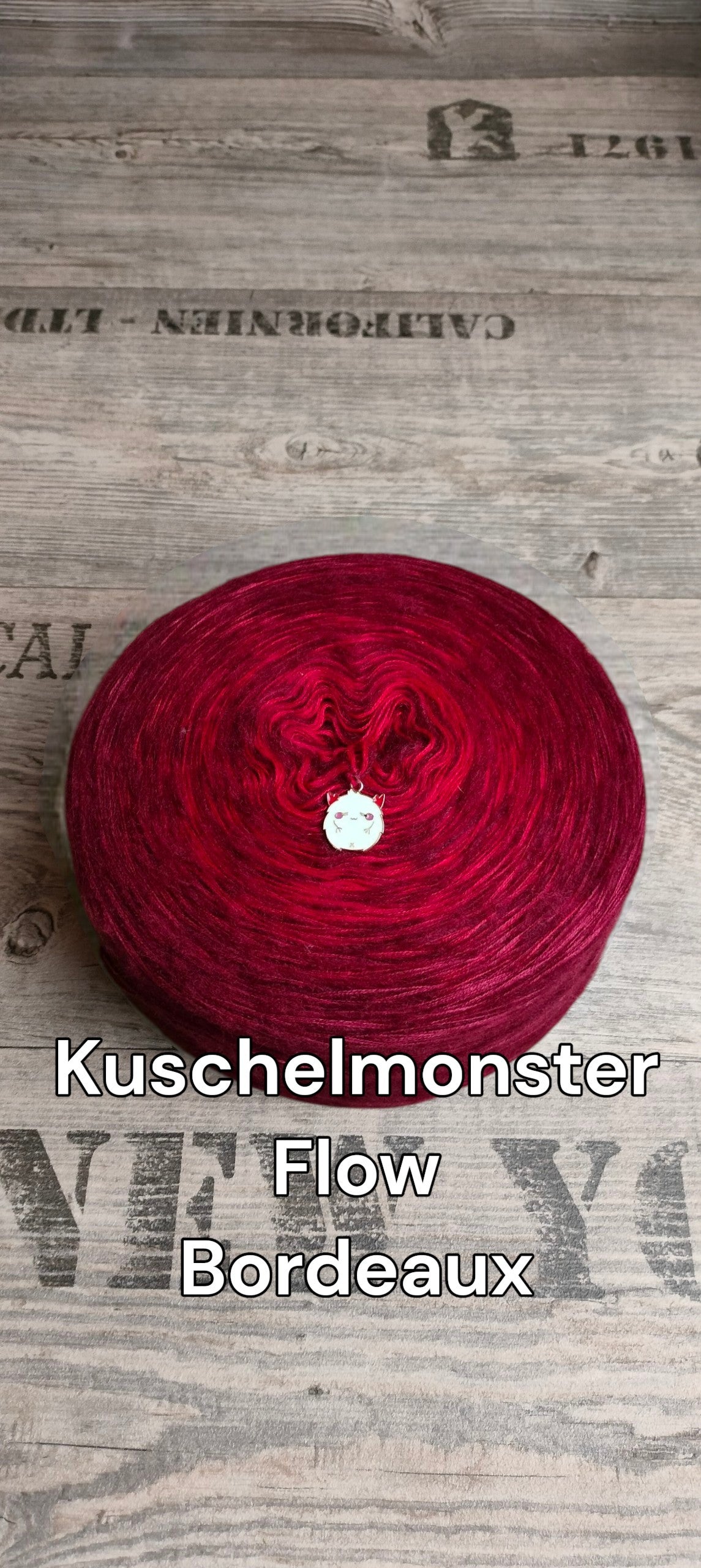 Bobbel "Kuschelmonster Flow Bordeaux"