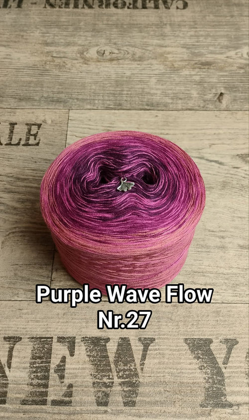"Purple Wave Flow Nr. 27"