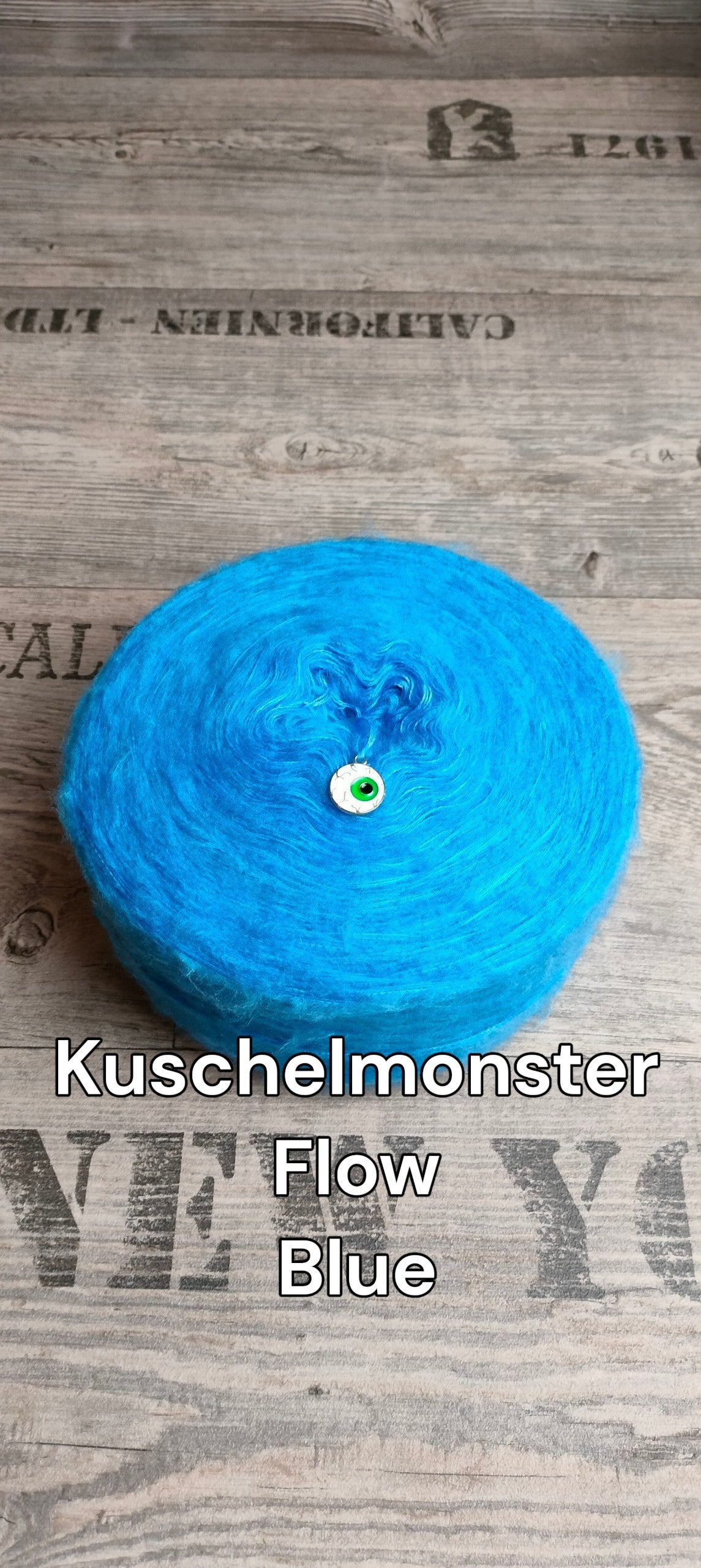 Bobbel "Kuschelmonster Flow Blue"