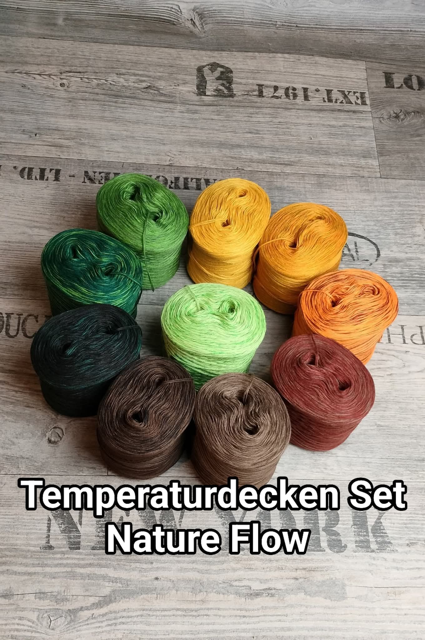 Temperaturdecken Set "Nature Flow"