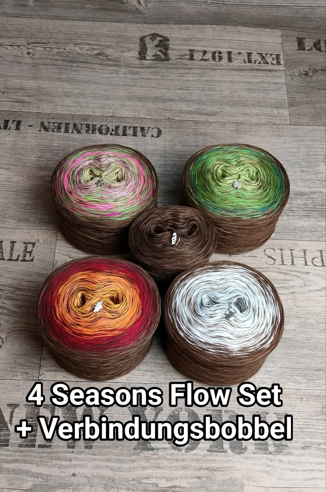 Bobbel Set"4 Seasons Flow" 4x 1.500/4, oder 5x 1.500/4