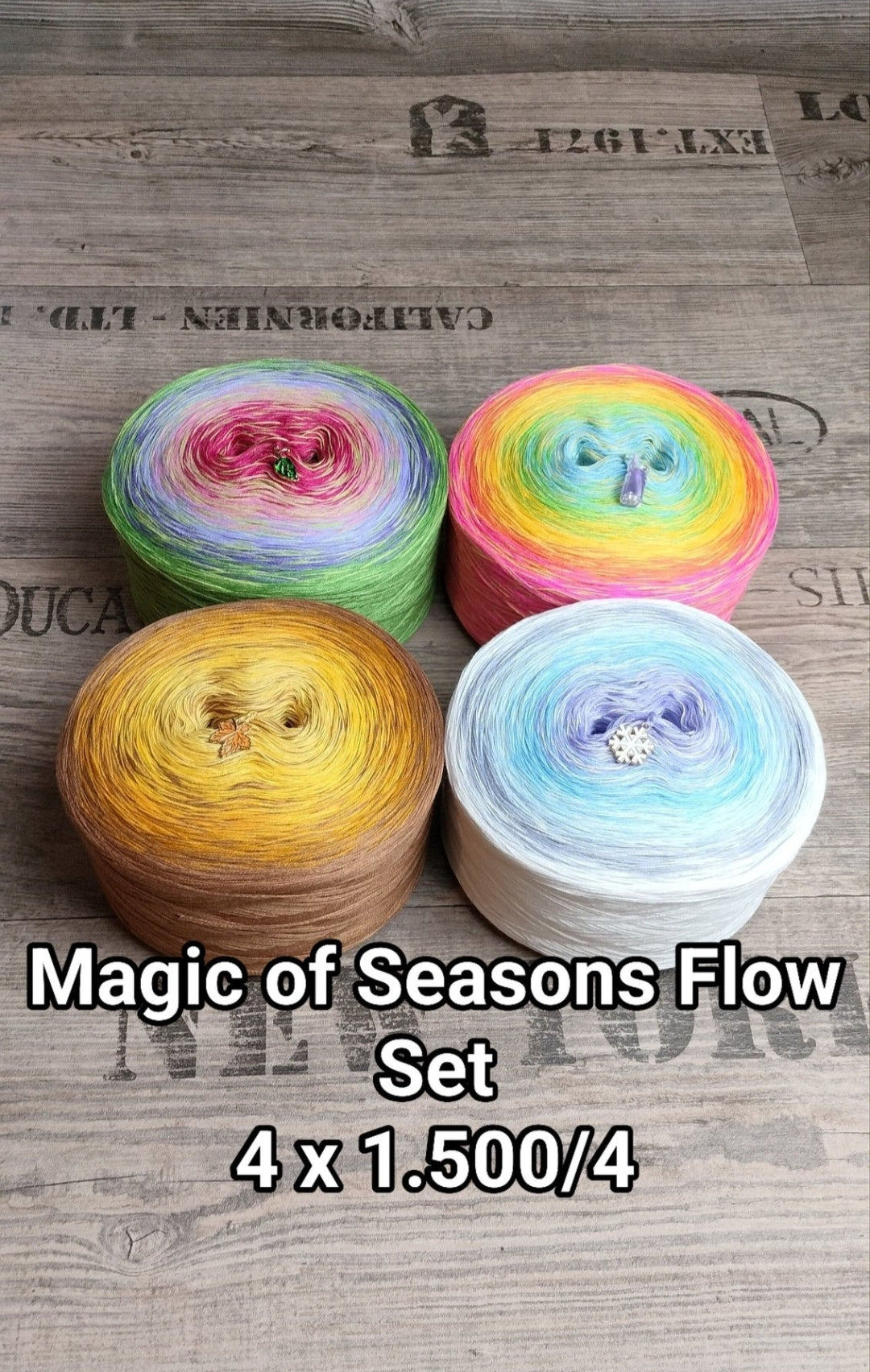 Bobbel Set"Magic of Seasons Flow" 4x 1.500/4, oder 5x 1.500/4