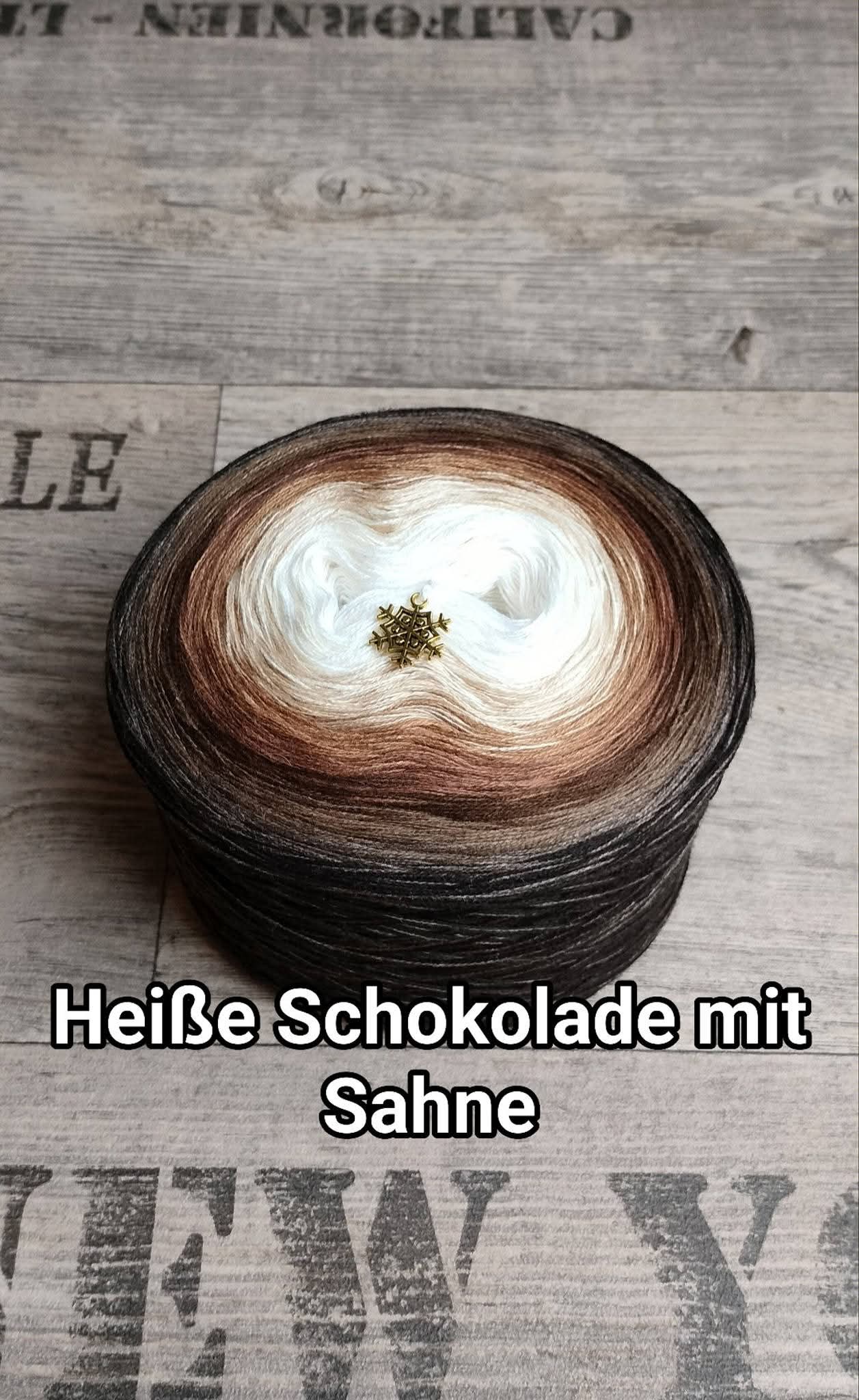 Bobbel "Heiße Schokolade mit Sahne"