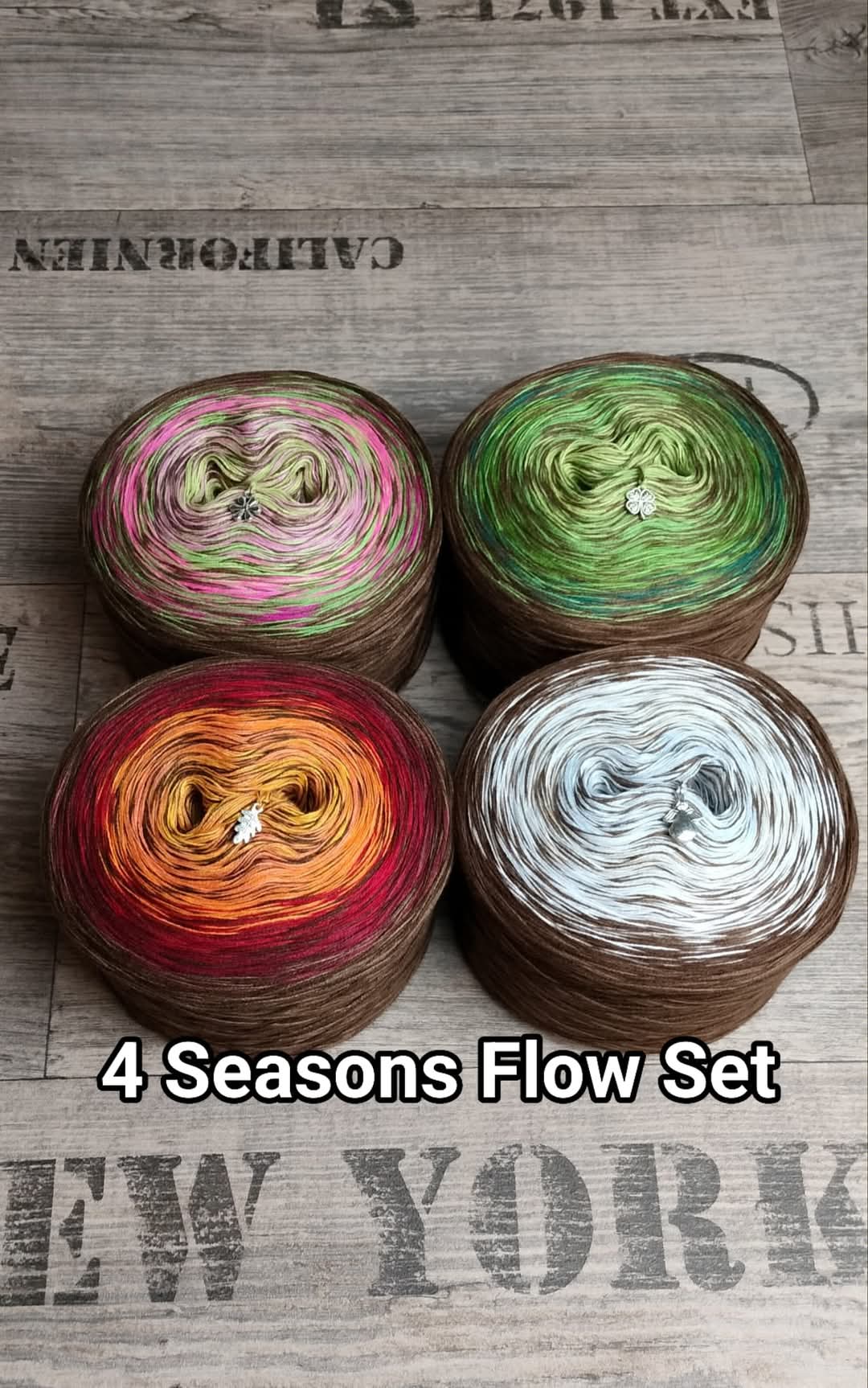 Bobbel Set"4 Seasons Flow" 4x 1.500/4, oder 5x 1.500/4