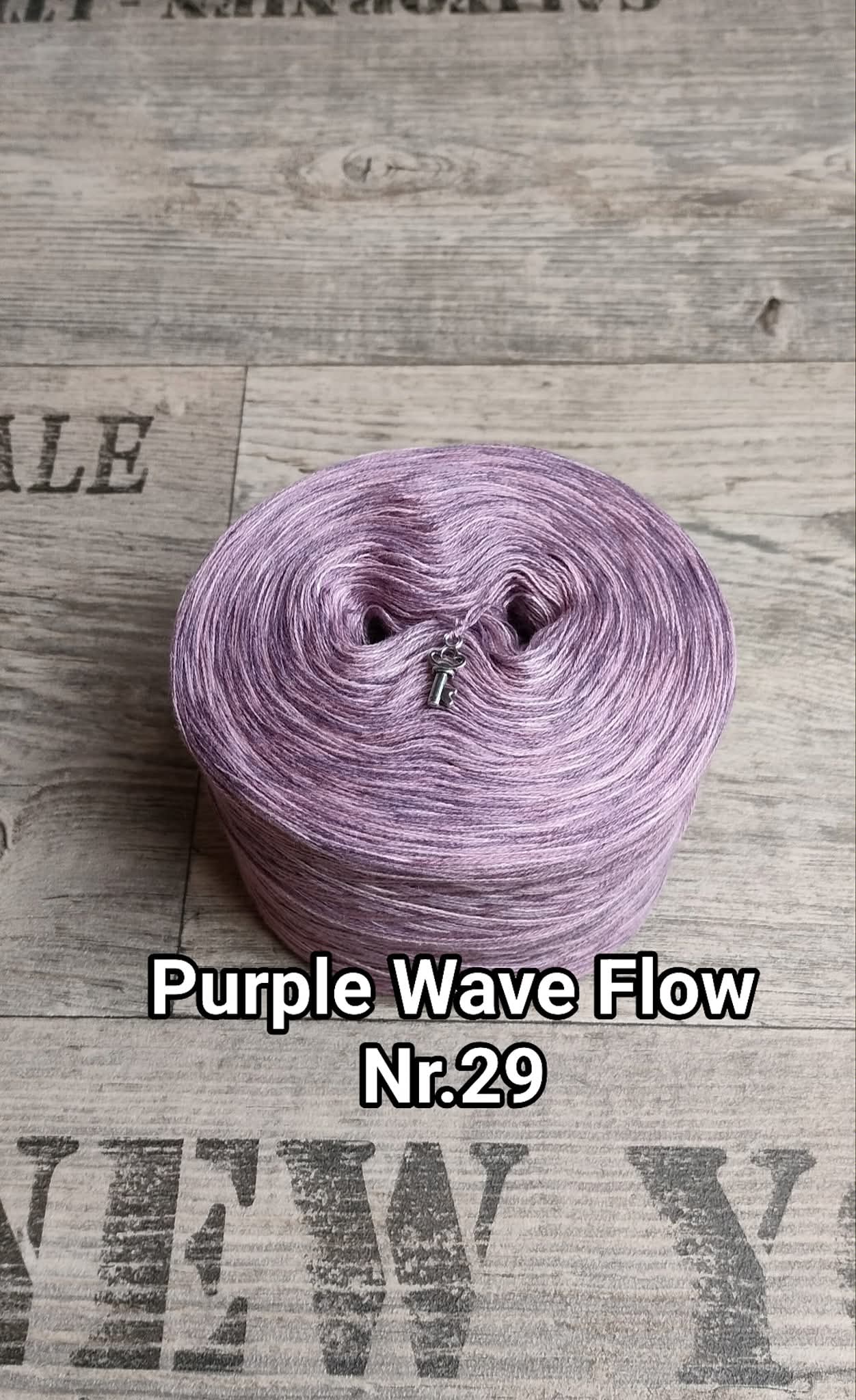 "Purple Wave Flow Nr. 29"
