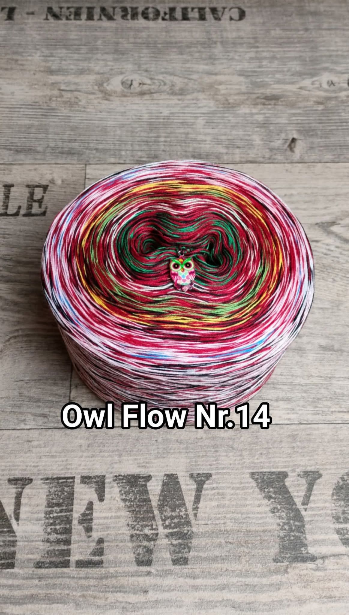 Bobbel "Owl Flow Nr. 14"