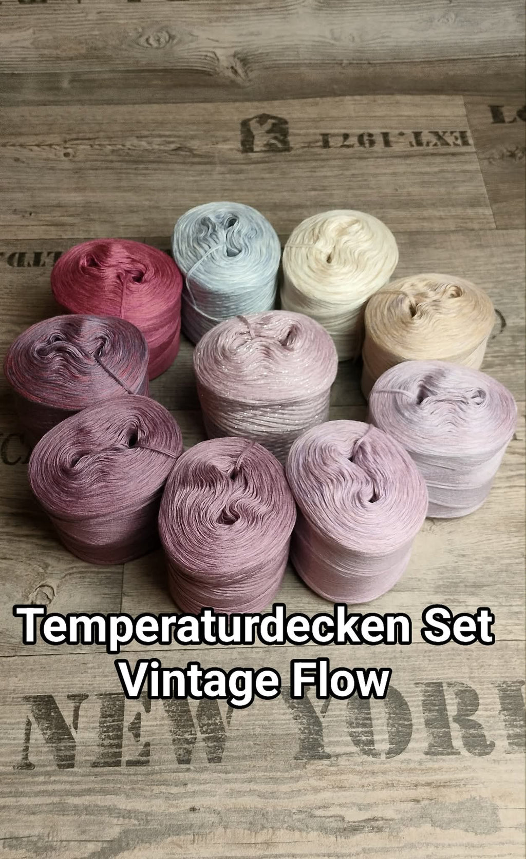 Temperaturdecken Set "Vintage Flow"