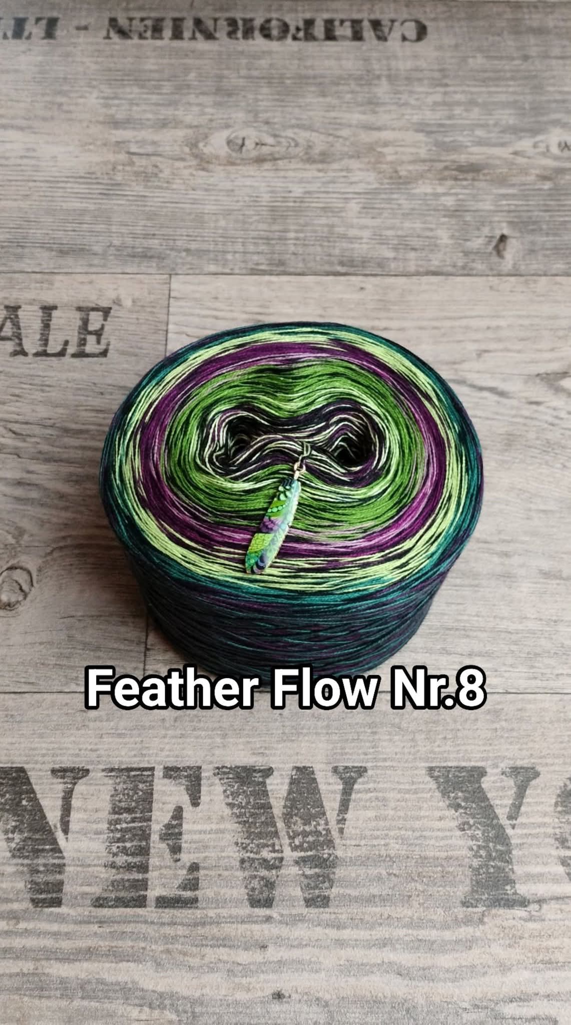 Bobbel "Feather Flow Nr. 8"